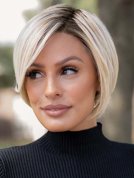 Wigstrends Human Hair Wigs Lace Front Wig Layered Bob Wig