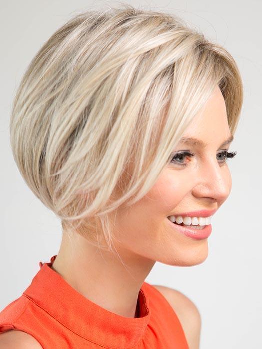 Wigstrends Human Hair Wigs Lace Front Wig Layered Bob Wig