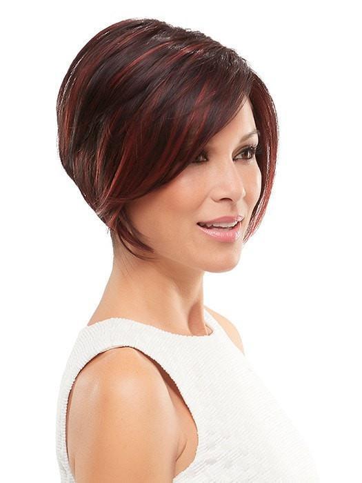 Wigstrends Human Hair Wigs Lace Front Wig Layered Bob Wig