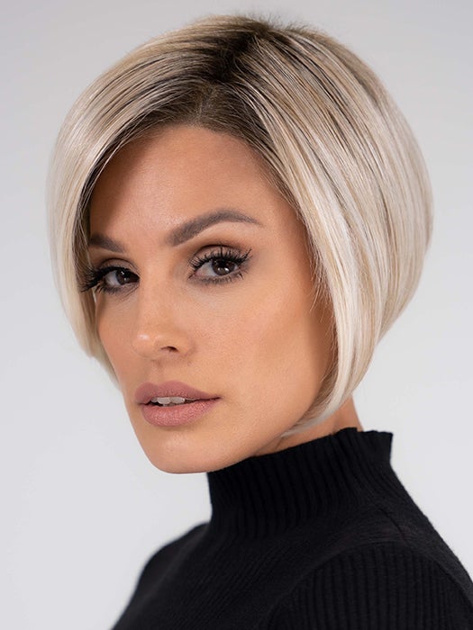 Wigstrends Human Hair Wigs Lace Front Wig Layered Bob Wig