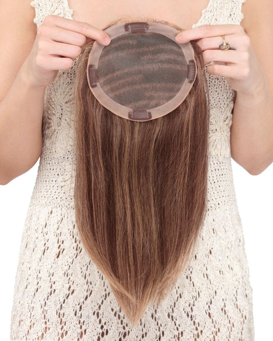 Mixed Brown Wig Hair Piece Human Hair Wig Hair accessories