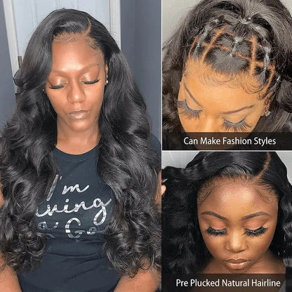 Cute Body Wave Human Hair Wigs for Girls