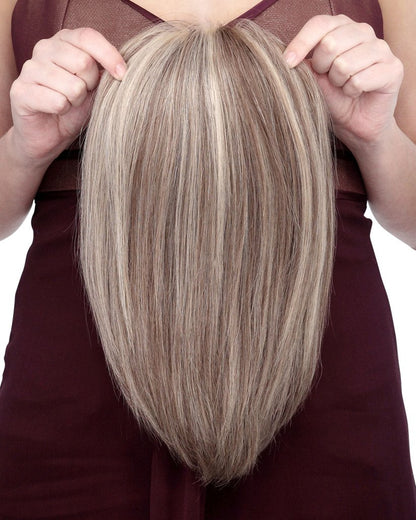 Toppiece 4003 | Monofilament Human Hair Wiglets by Louis Ferre
